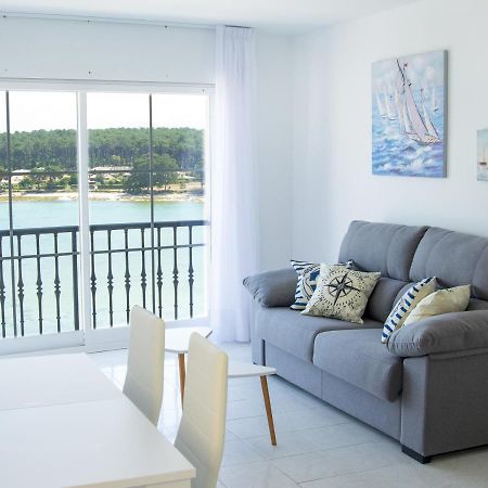 Ferienwohnung O Grove Centro Con Vistas A La Toja Parking Exterior foto